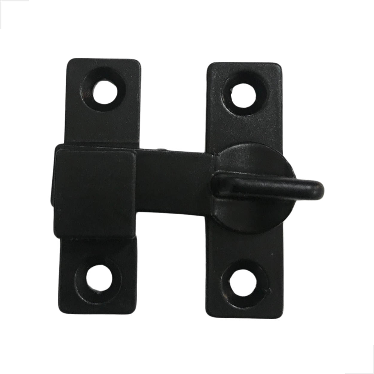Tranqueta Reta Zamak S/ Bico Preto 10 Unid Porta De Aço