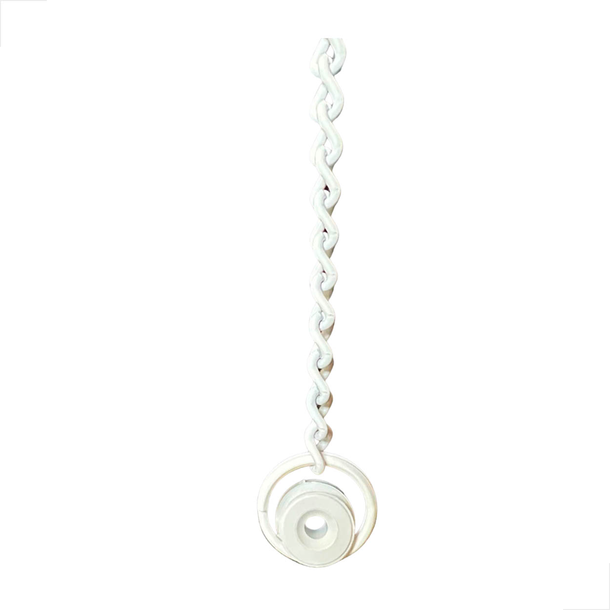Trinco Basculante 1523 Com Corrente Argolas Calota - Branco
