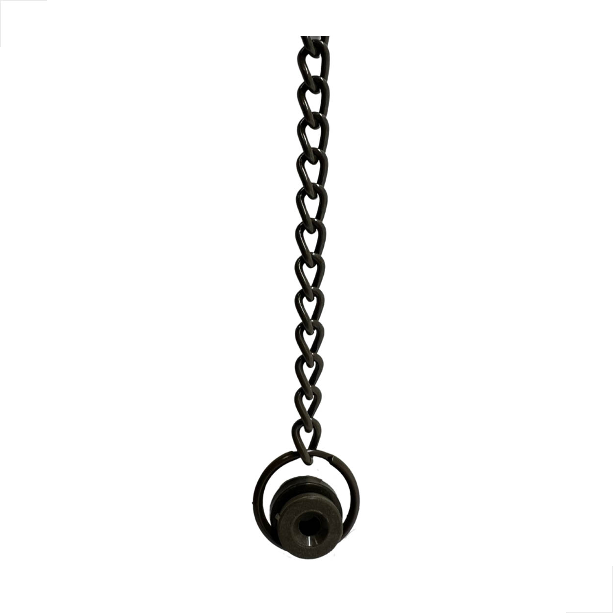 Trinco Basculante 1523 Com Corrente Argolas Calota - Bronze
