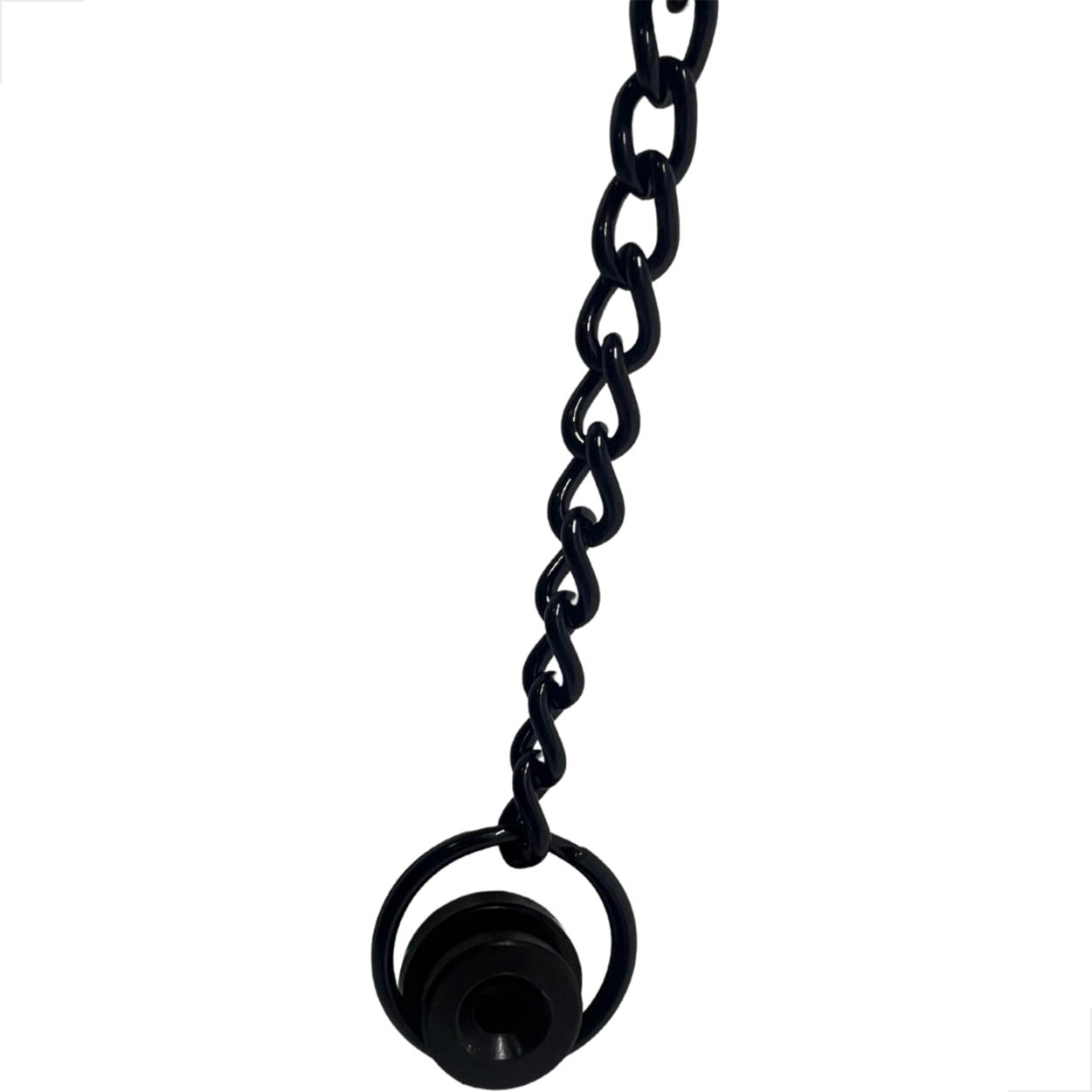 Trinco Basculante 1523 Com Corrente Argolas Calota - Preto