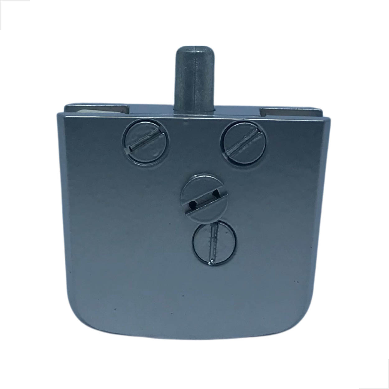 Trinco Trava 1 Rolete P/ Porta Ou Box De Vidro 1529 Fosco