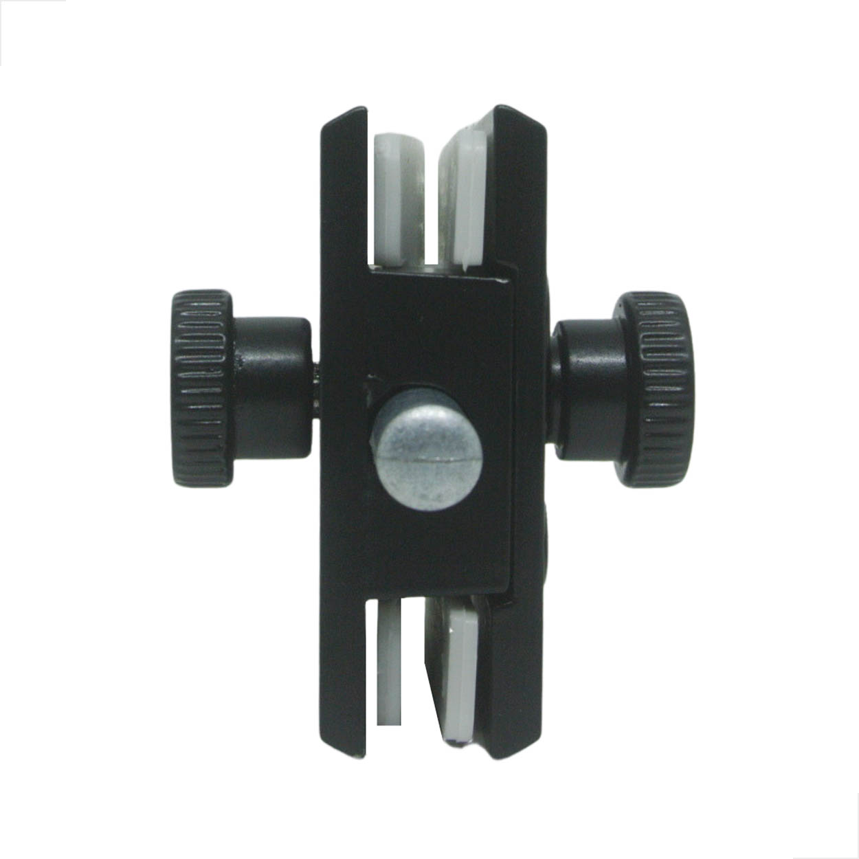 Trinco Trava 2 Roletes P/ Porta Ou Box De Vidro 1529 Preto