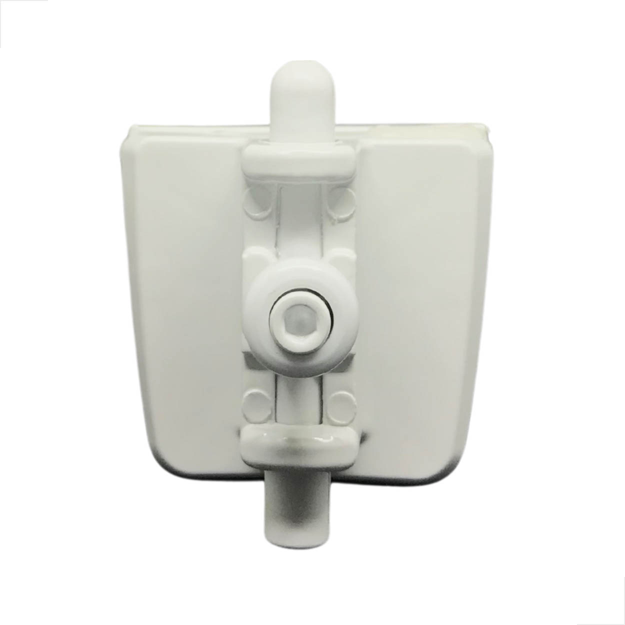 Trinco Vidro Temperado Janela Porta De Vidro 1335 Branco