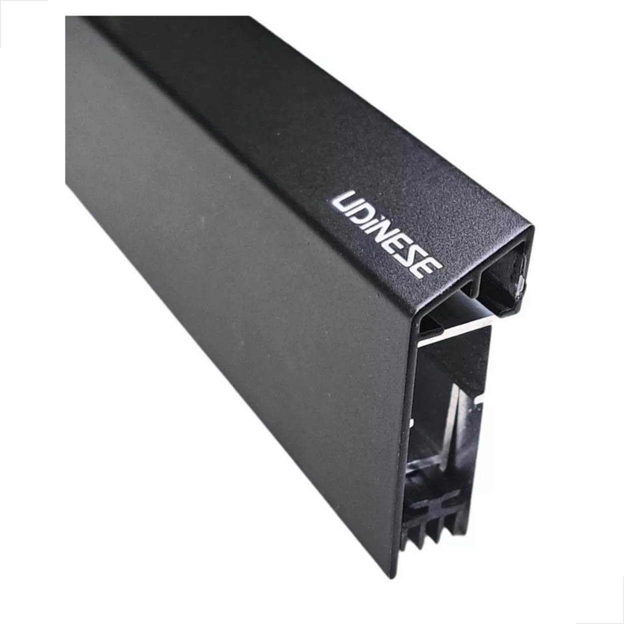 Veda Porta Inferior Sobrepor Automatico 1020mm Preto Udinese