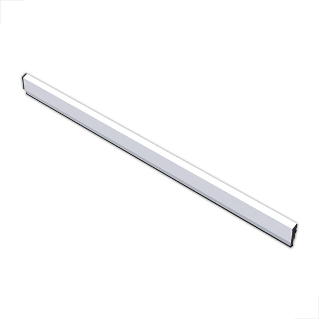 Veda Porta Inferior Sobrepor Automatico 120mm Branco