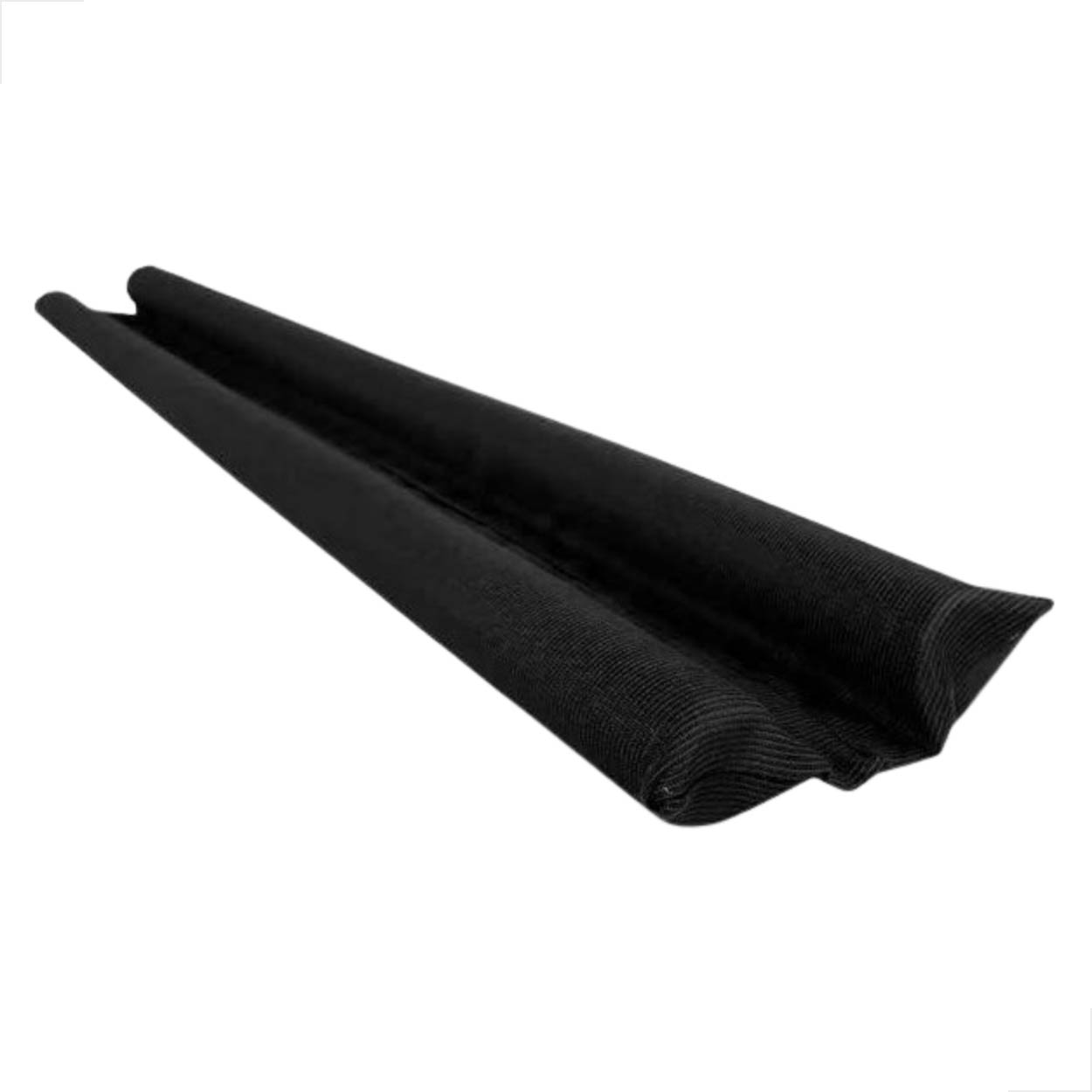 Veda Porta Vedador Rolinho Duplo 80cm Preto Cobrinha