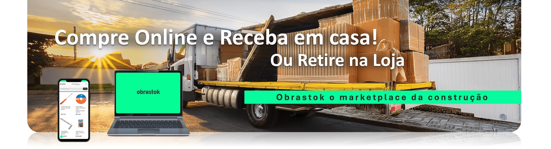 Compre online e receba em casa