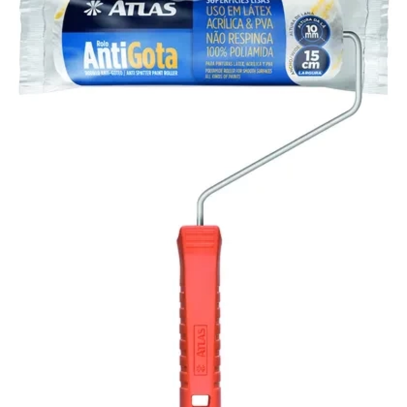 ATLAS ROLO ANTI GOTA ECONÔMICO. 15CM REF - 773/15