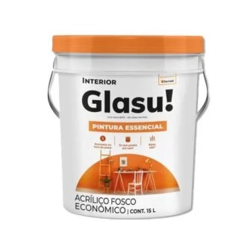 Glasu Pintura Essencial 15 litros Branco Neve