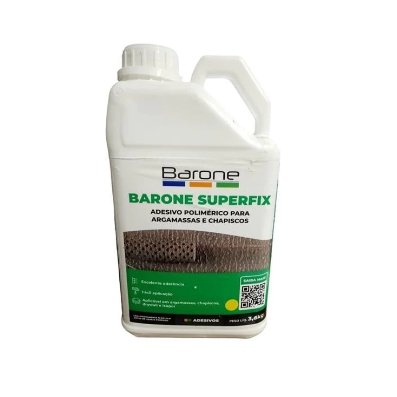 Adesivo Polimérico Para Argamassas e Chapisco Barone Superfix 3,6kg