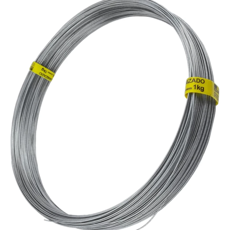 Arame Galvanizado Bwg 18 Rolo 1kg Gerdau
