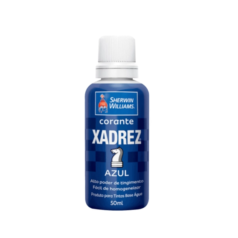 Corante Líquido Xadrez 50ml Azul