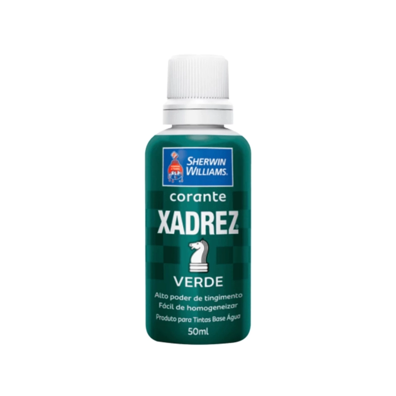Corante Líquido Xadrez 50ml Verde