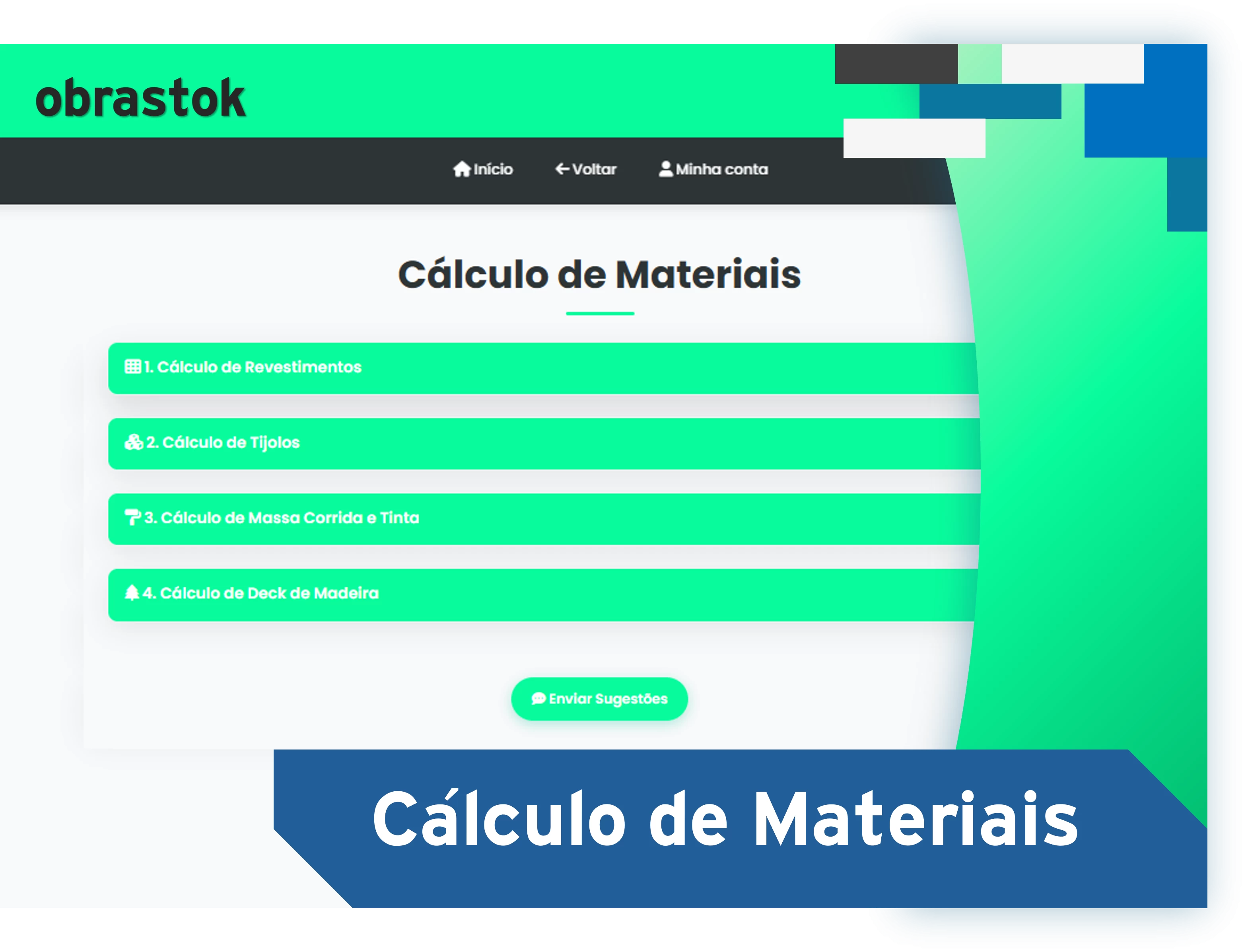 Cálculo de Materiais de Construção